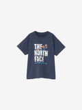 Short Sleeve Flower Graphic Tee (Kids) - Urban Navy