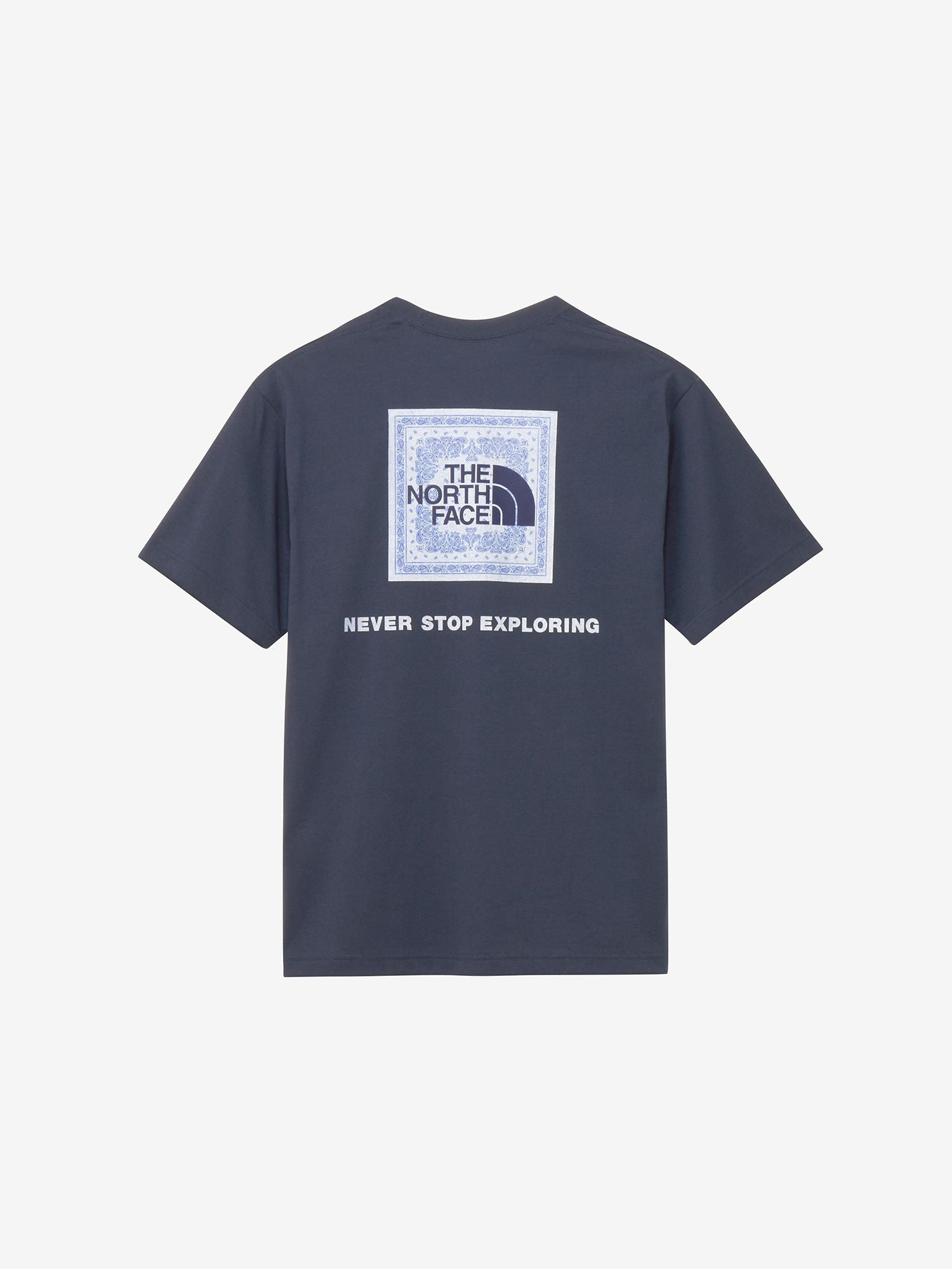 Short Sleeve Bandana Square Logo Tee (Men's) - Black