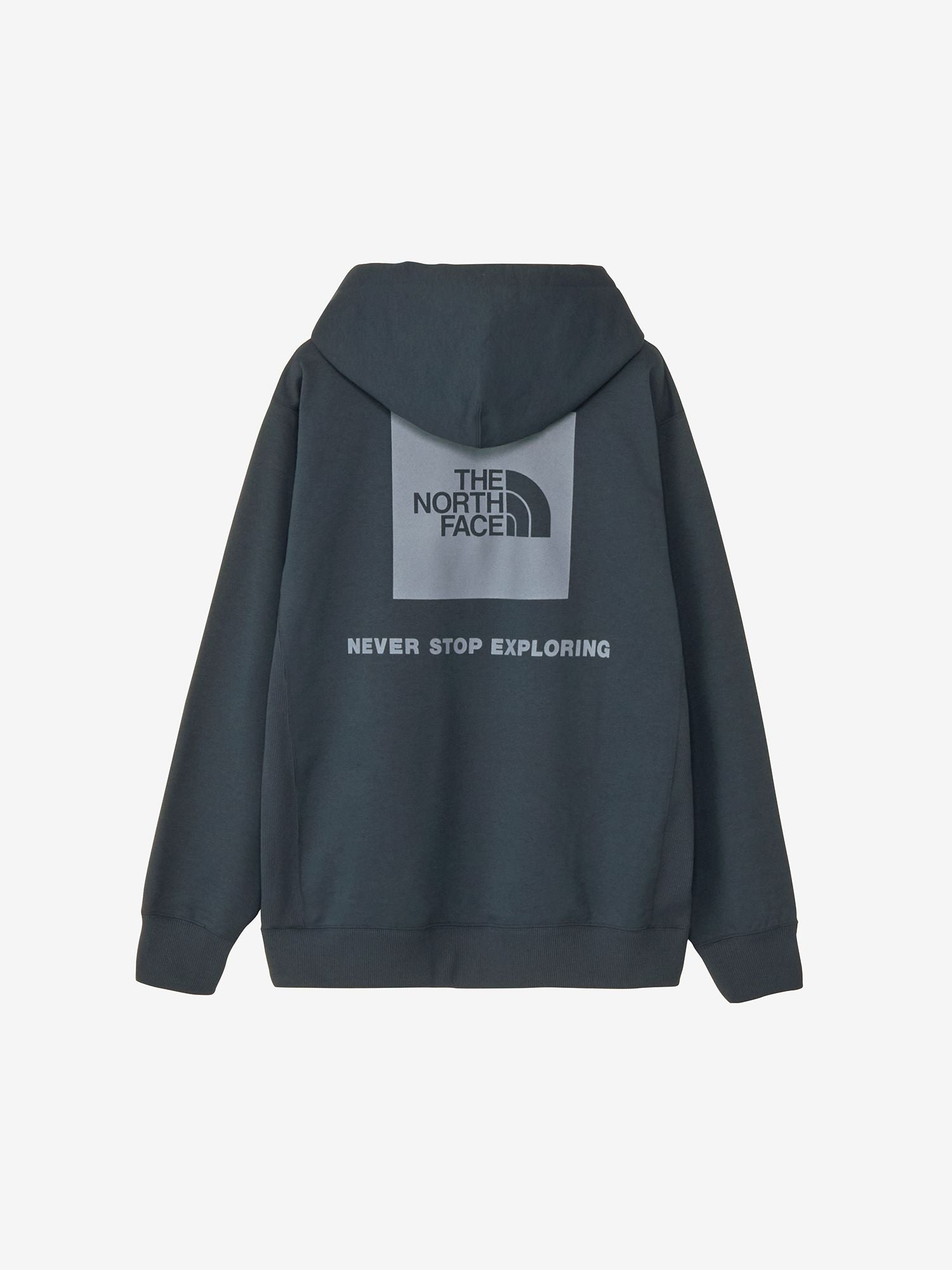 Back Square Logo Hoodie (Unisex) - Urban Navy