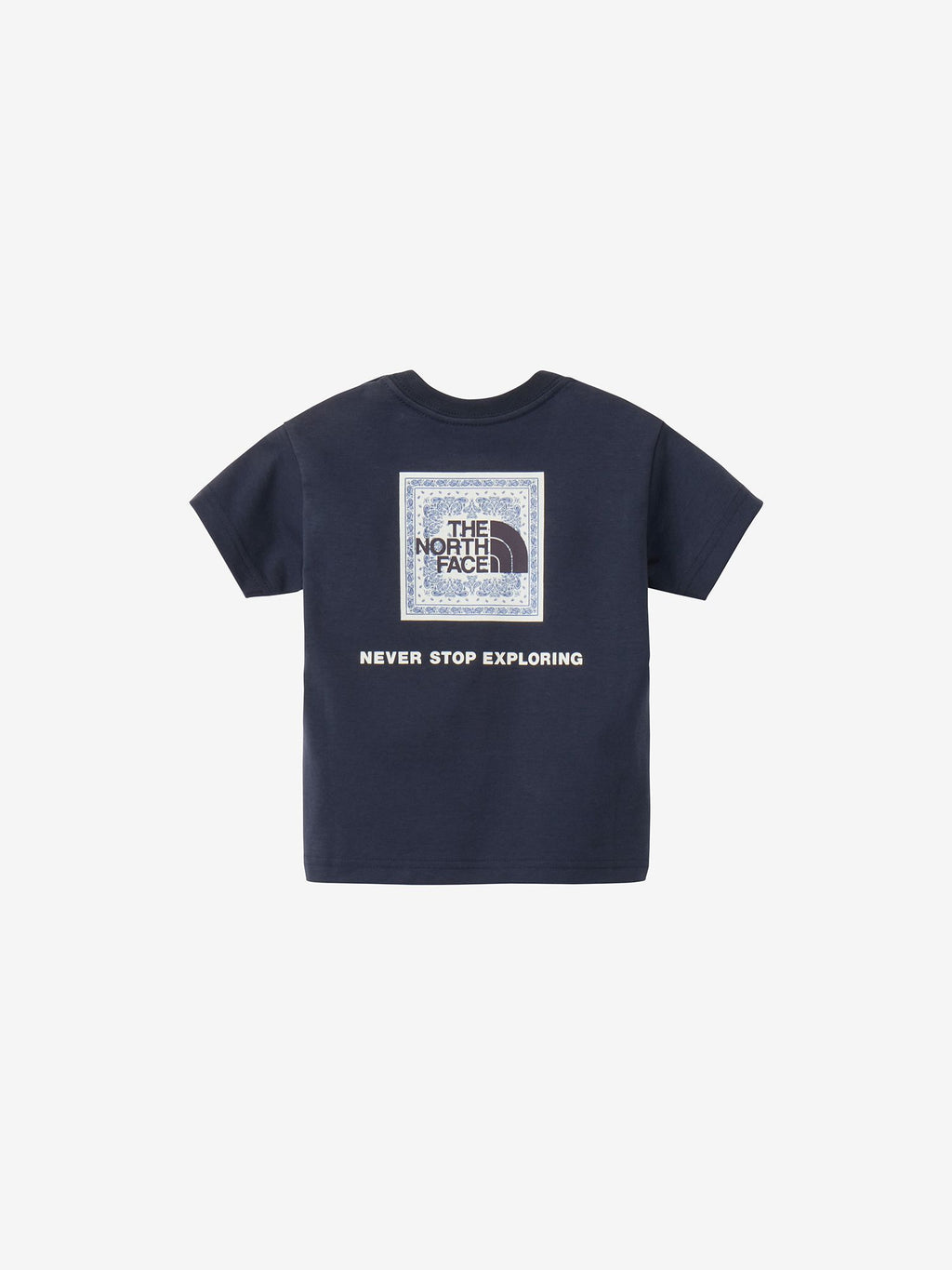 Short Sleeve Bandana Square Logo Tee (Baby) - Black