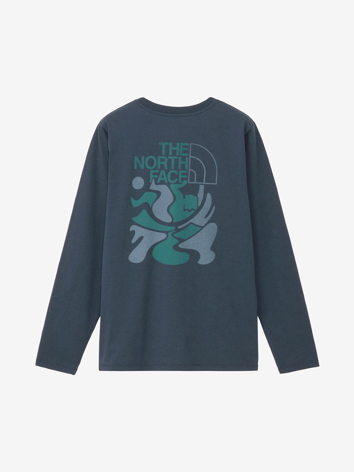 Long Sleeve ES Climbing Logo Tee (Women's) - Urban Navy