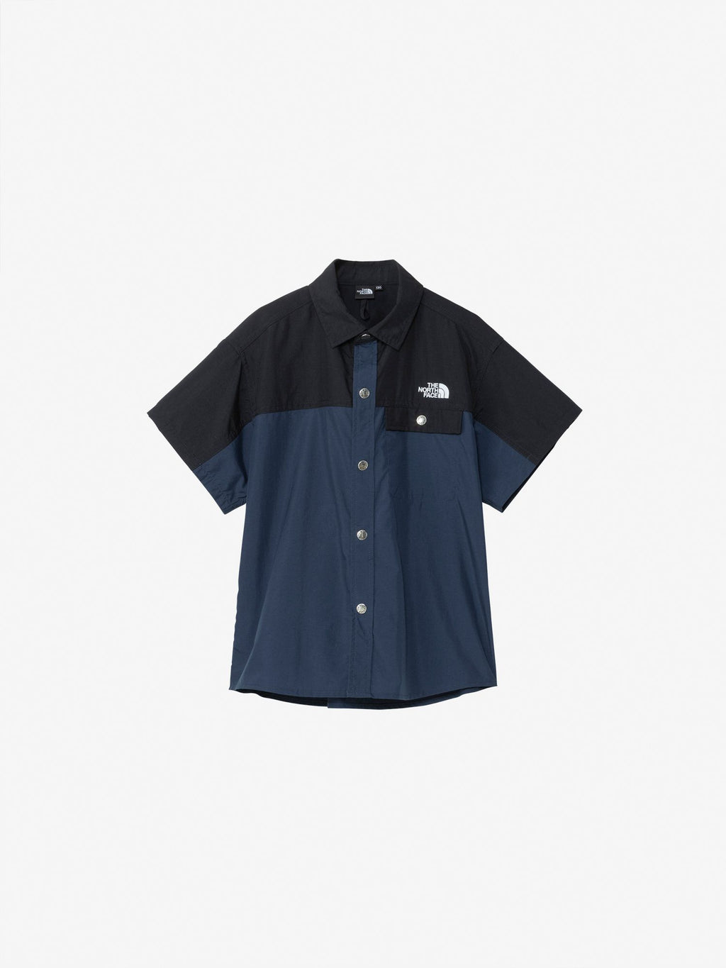 Short Sleeve Nuptse Shirt (Kids) - Urban Navy