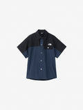 Short Sleeve Nuptse Shirt (Kids) - Urban Navy