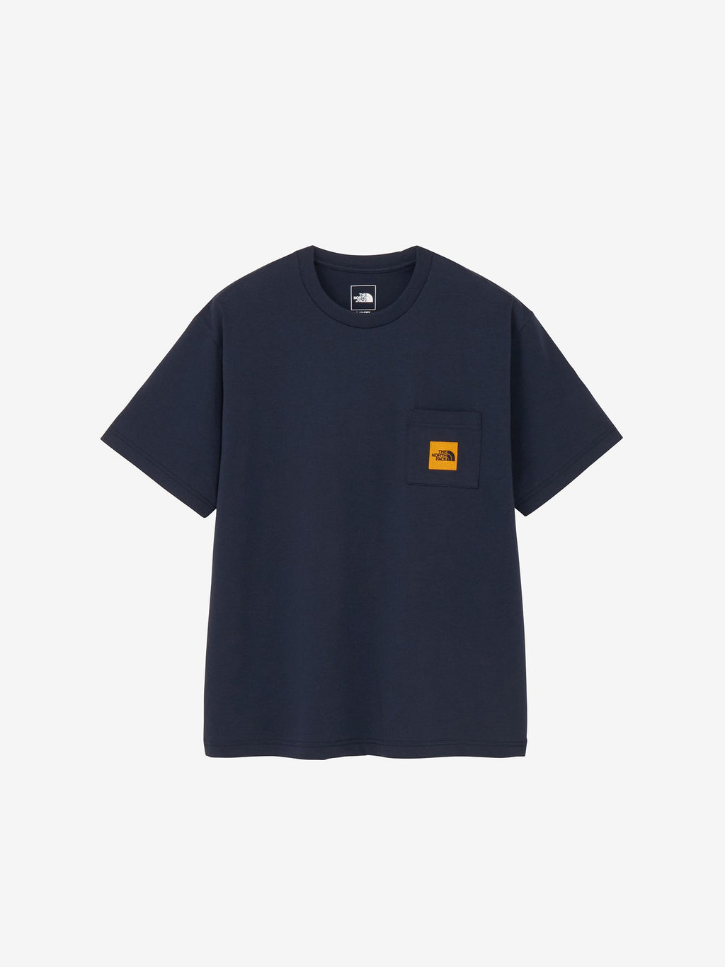 Short Sleeve Square Logo Pocket Tee (Men's) - Urban Navy