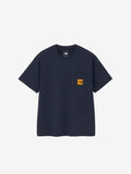 Short Sleeve Square Logo Pocket Tee (Men's) - Urban Navy