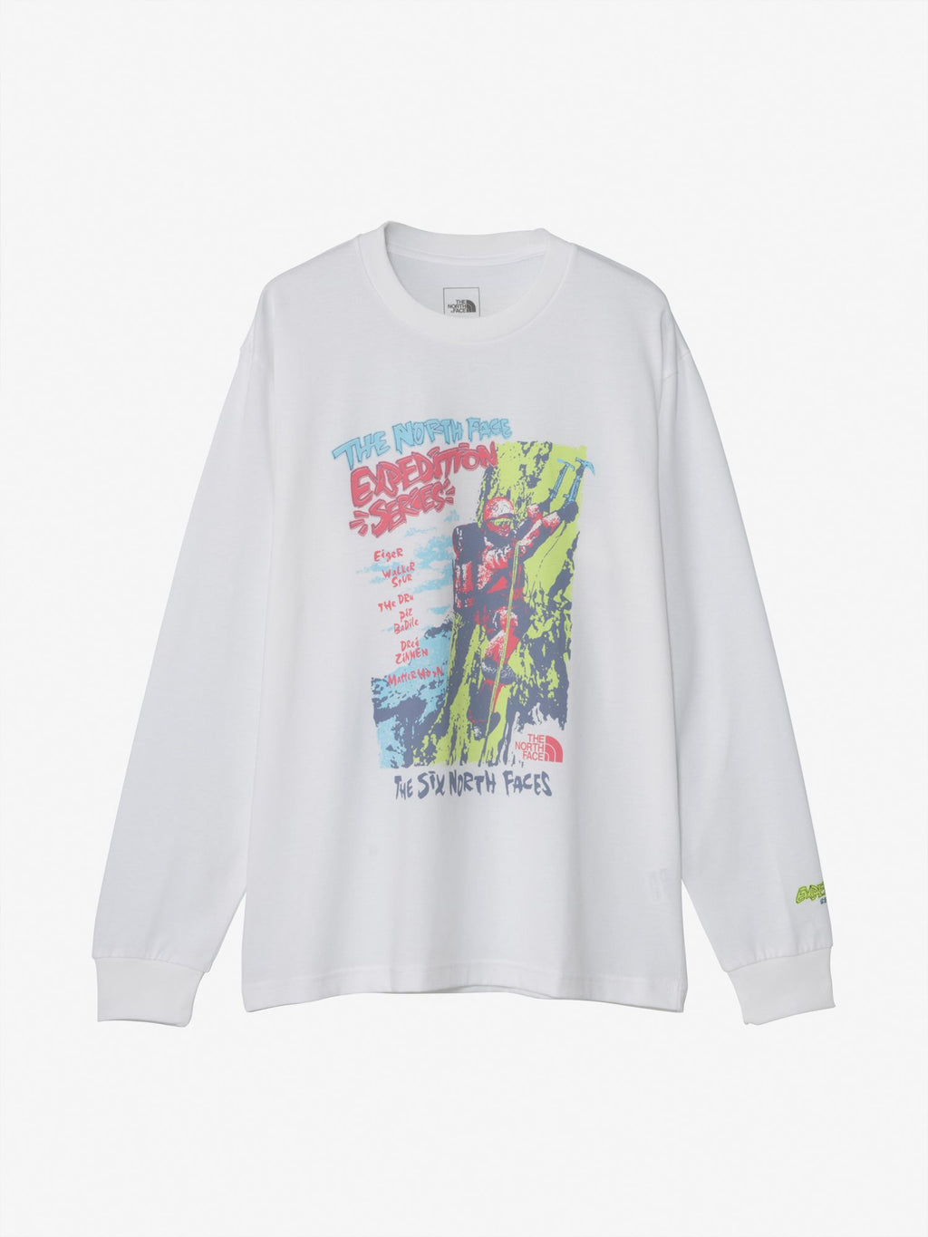 Long Sleeve Expedition Graphic Tee (Unisex) - White1