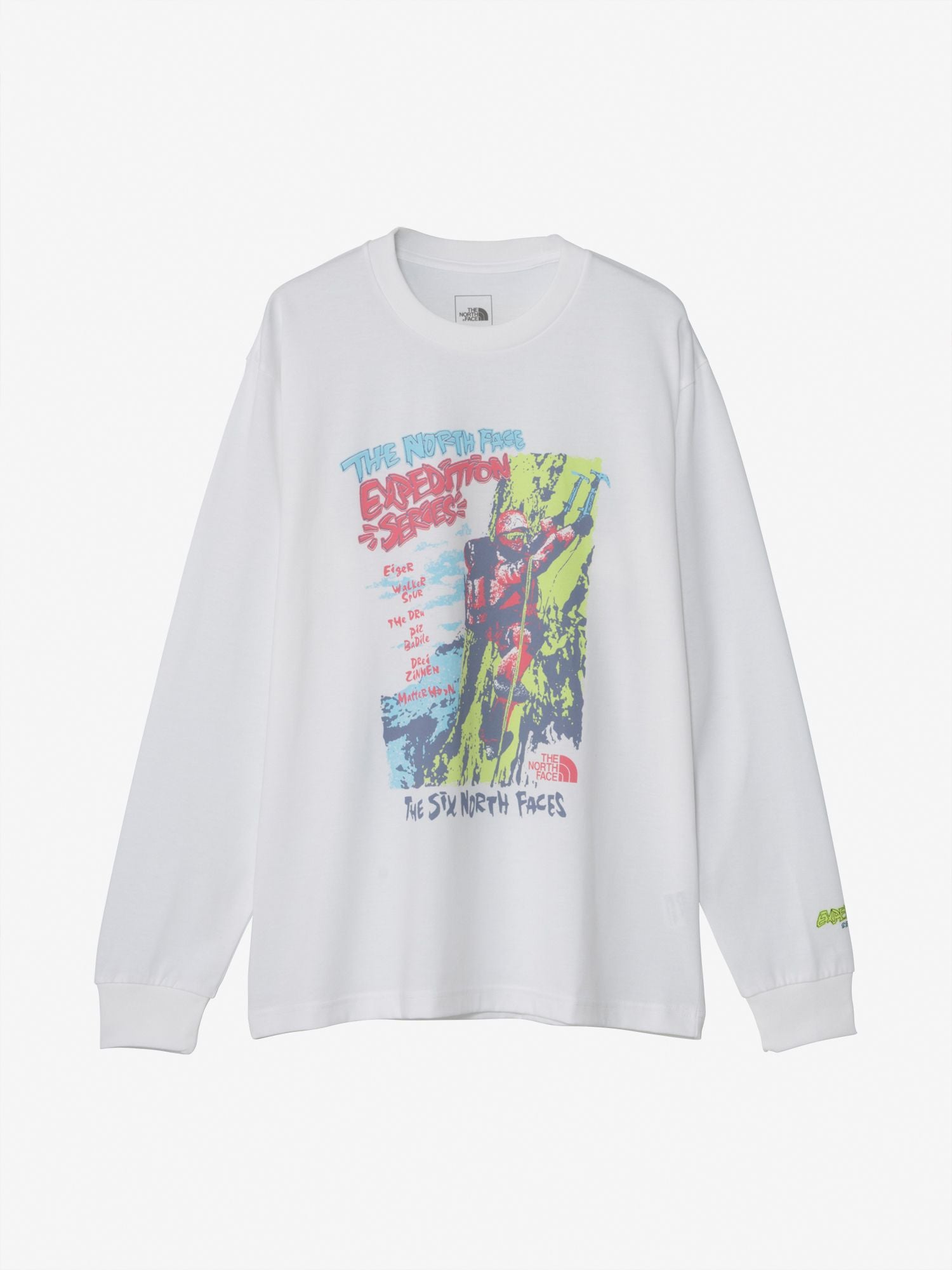 Long Sleeve Expedition Graphic Tee (Unisex) - White1