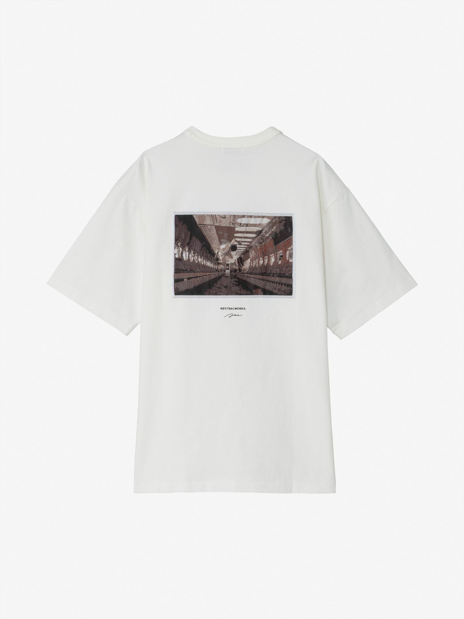 BREWED PROTEIN GRAPHIC JQ TEE (Unisex) - White 1