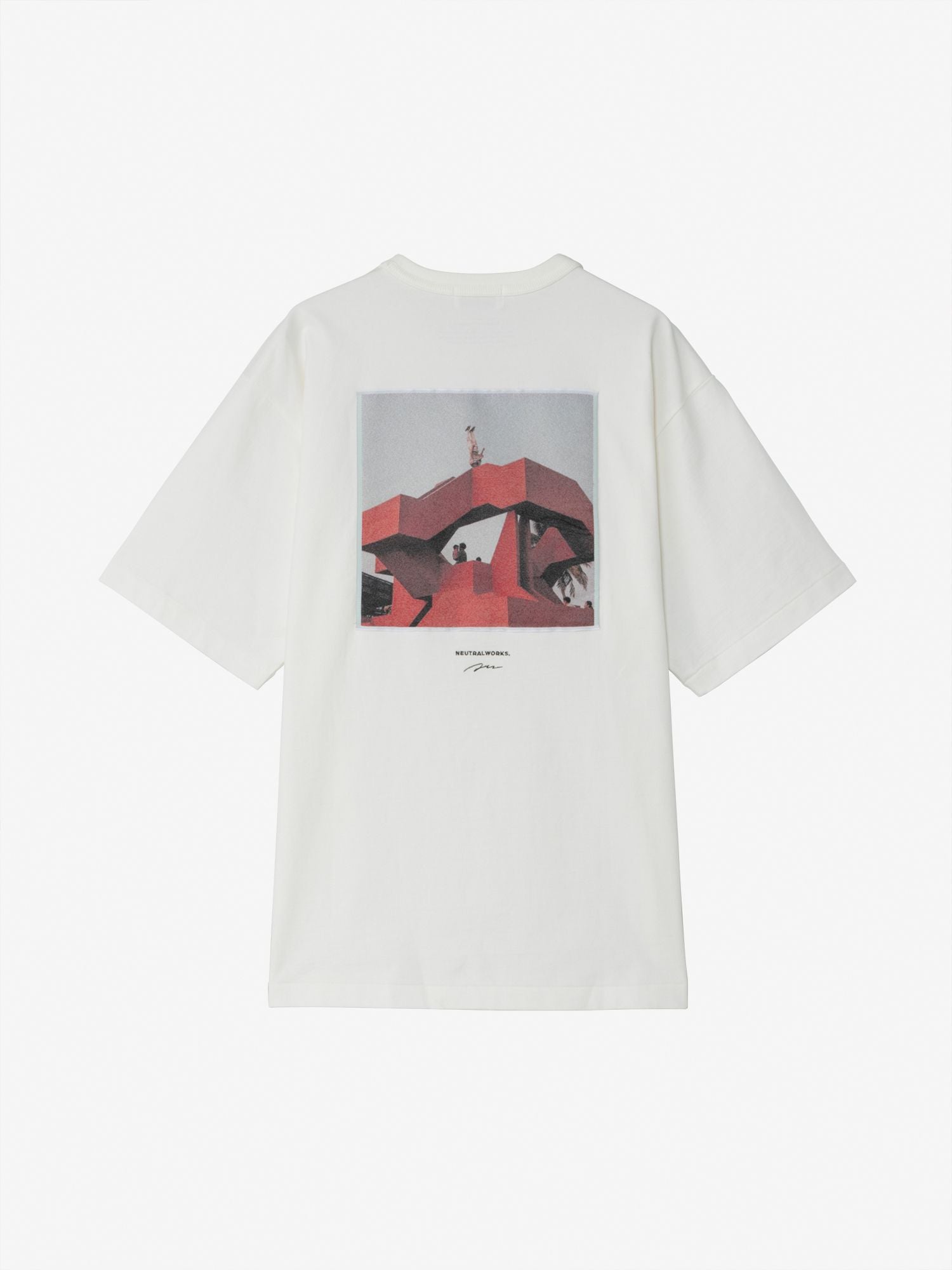 BREWED PROTEIN GRAPHIC JQ TEE (Unisex) - White 2