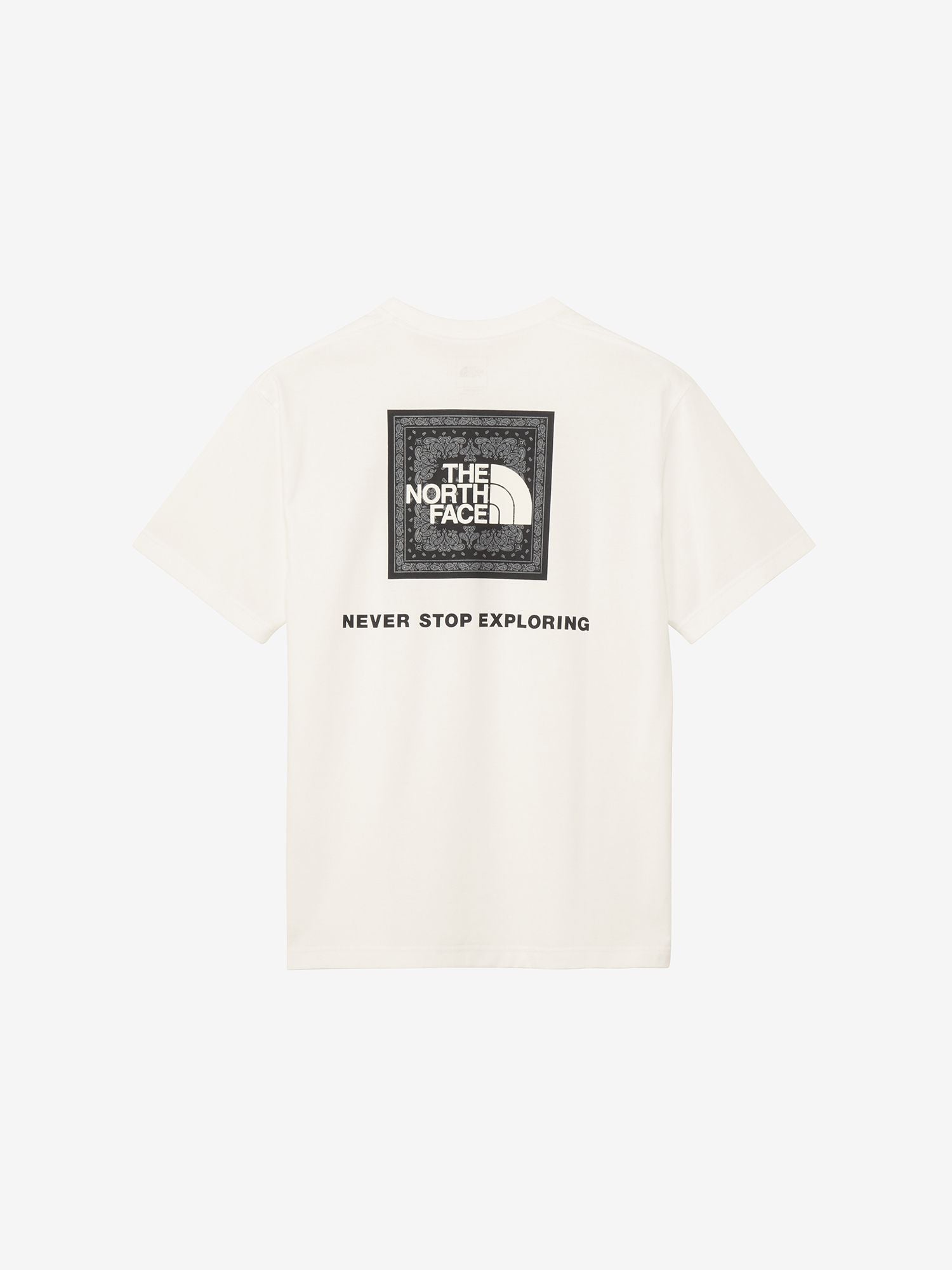 Short Sleeve Bandana Square Logo Tee (Men's) - White