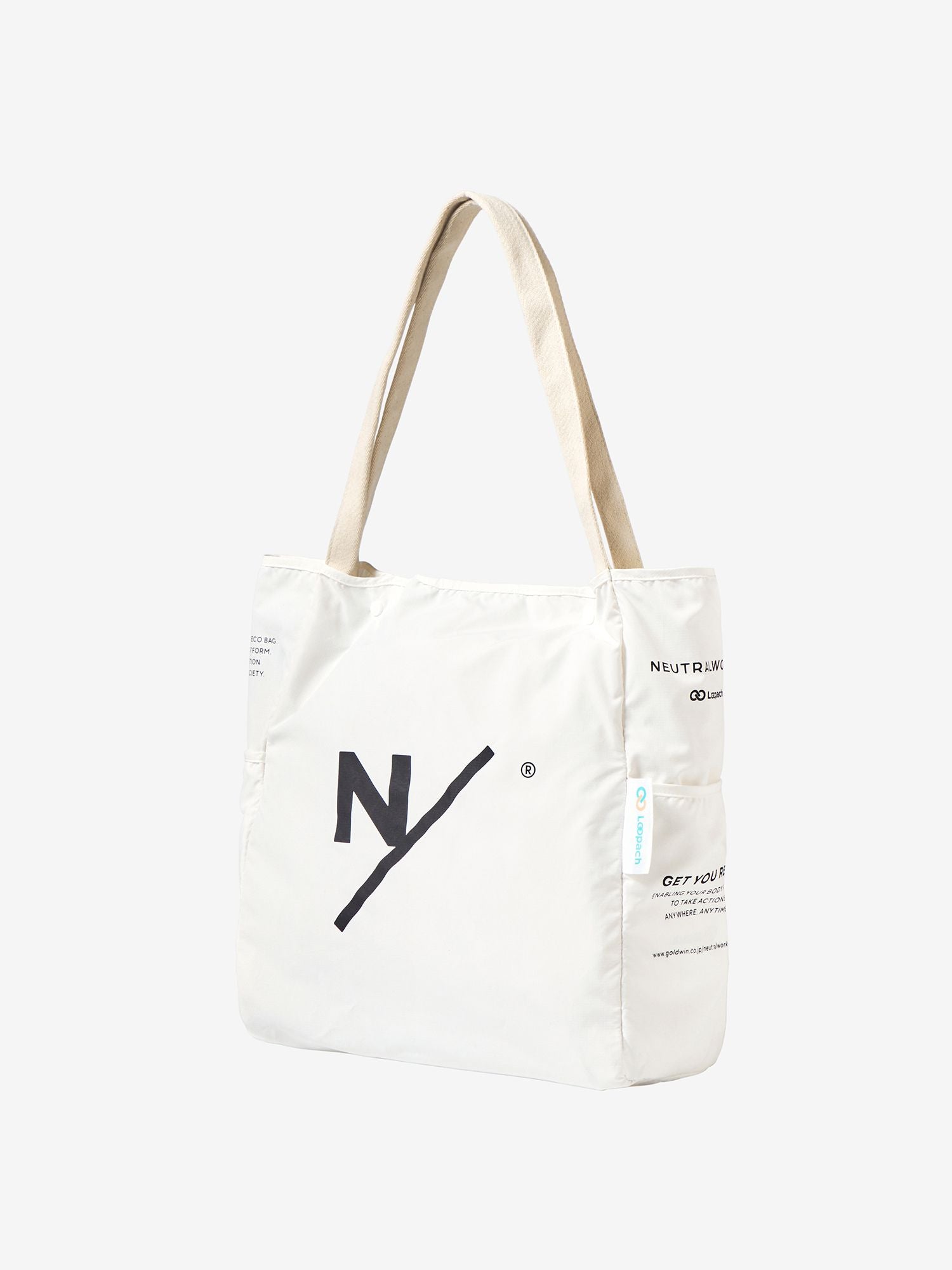 LOOPACH Eco Bag M Everywhere - White 3