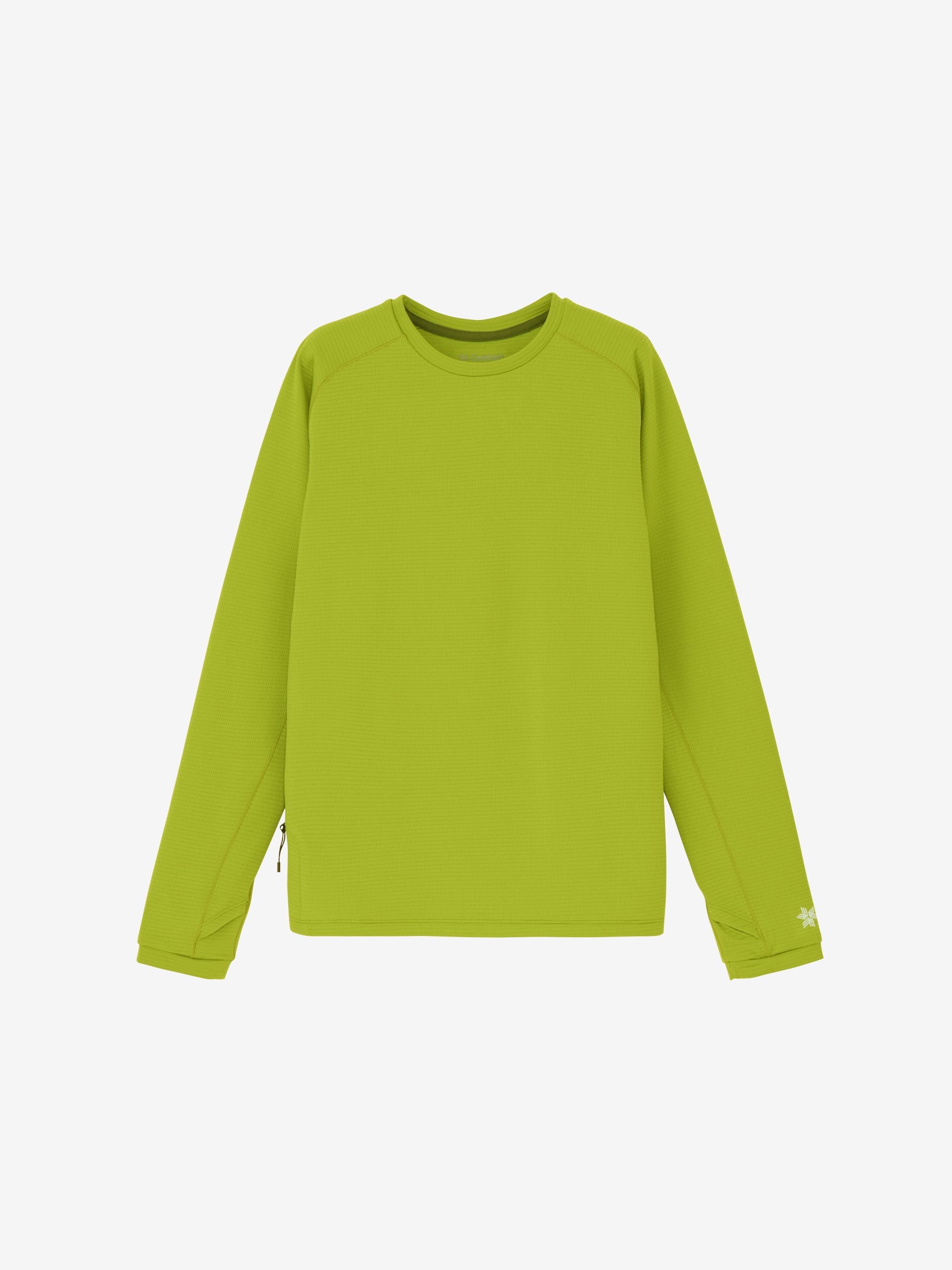 Dual Layered Long Sleeve T-shirt (Women's) - Yellow Beryl