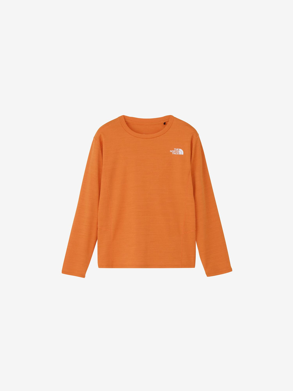 Long Sleeve FlashDry Long Sleeve Crew (Kids) - Yam Orange