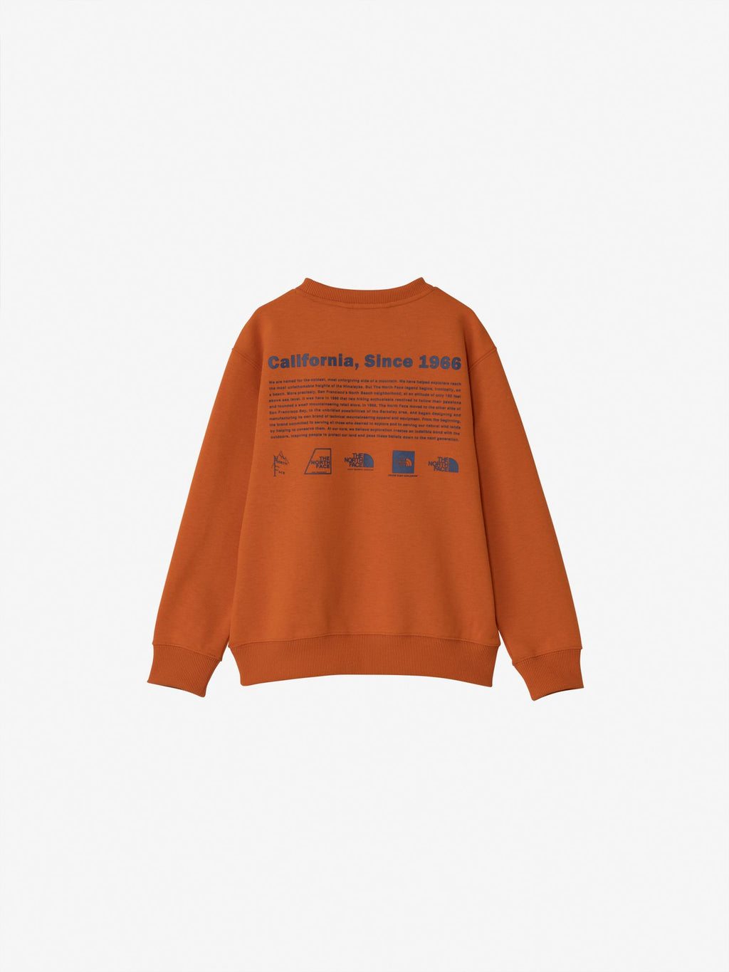 Historical Logo Sweat Crew (Kids) - Yam Orange