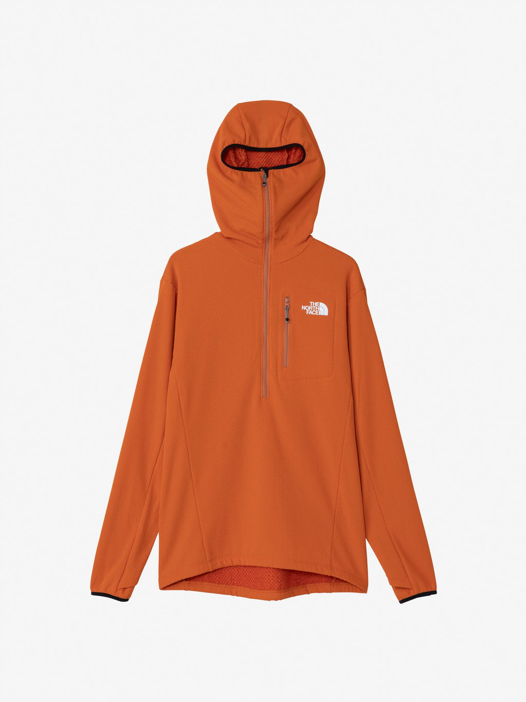Expedition Grid Fleece Hoodie (Unisex) - Yam Orange