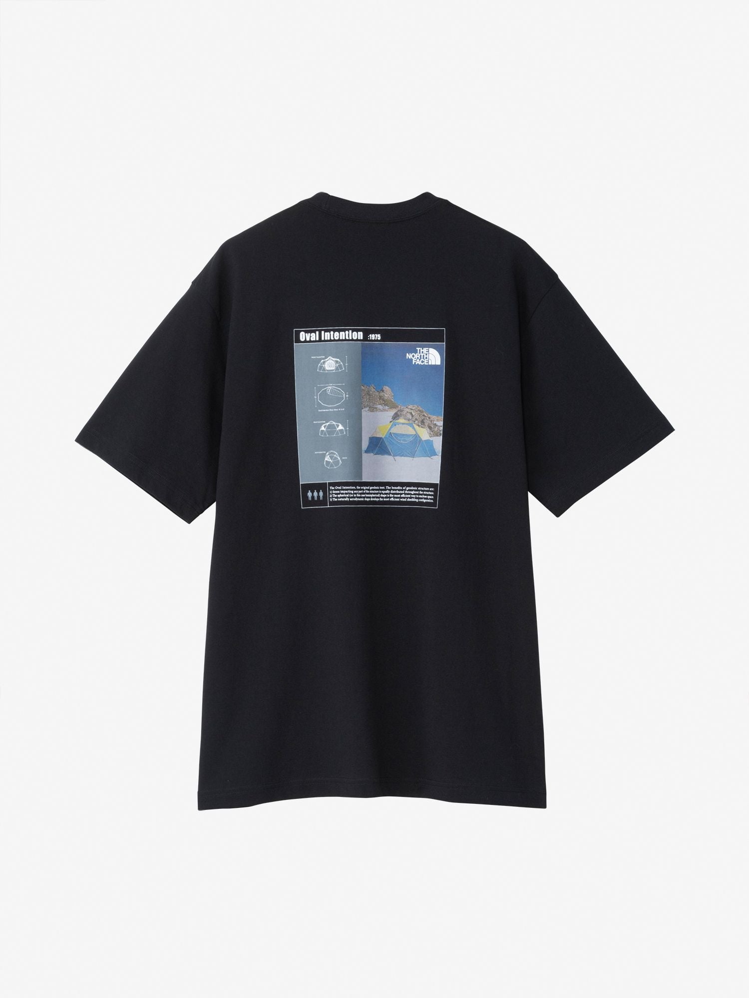 Oval Intention History Tee (Unisex) - Black