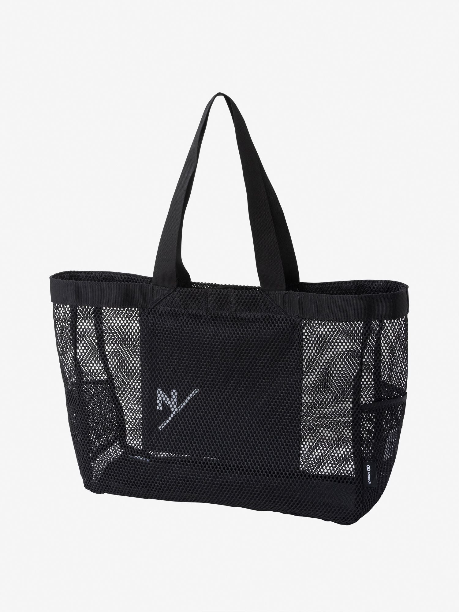 Mesh Tote Bag L - Black