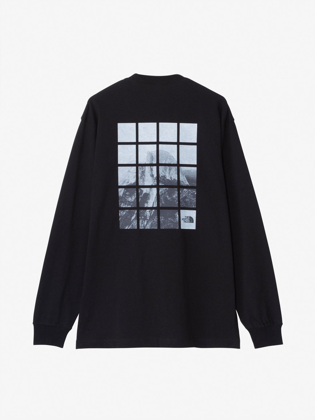 Long Sleeve Half Dome Window Tee (Unisex) - Black