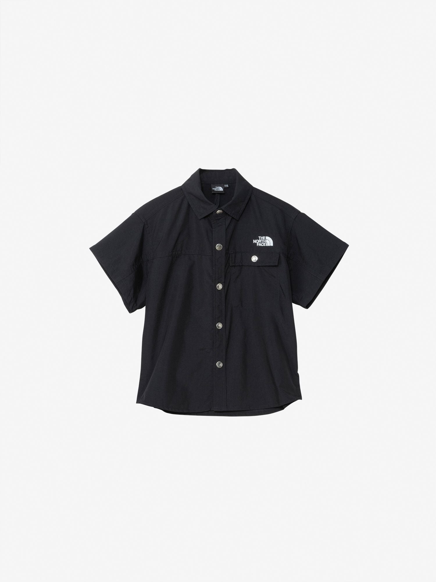Toddler Short Sleeve Nuptse Shirt (Kids) - Black