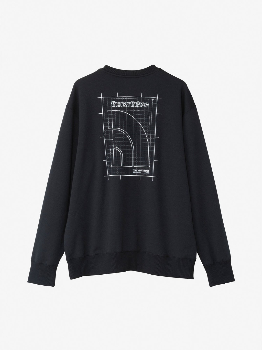 Graphic Sweat Crew (Unisex) - Black