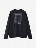 Graphic Sweat Crew (Unisex) - Black