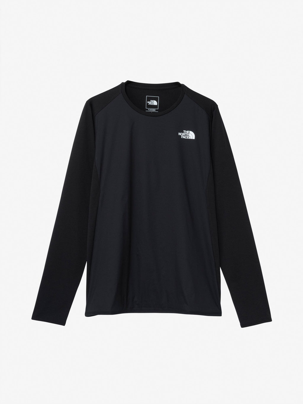 Long Sleeve Hybrid GTD Melange Crew (Women) - Black