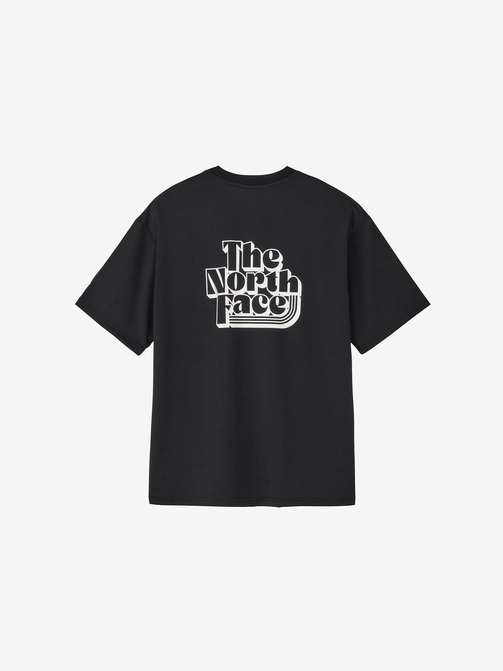 Short Sleeve Freerun Graphic Crew (Unisex) - Black