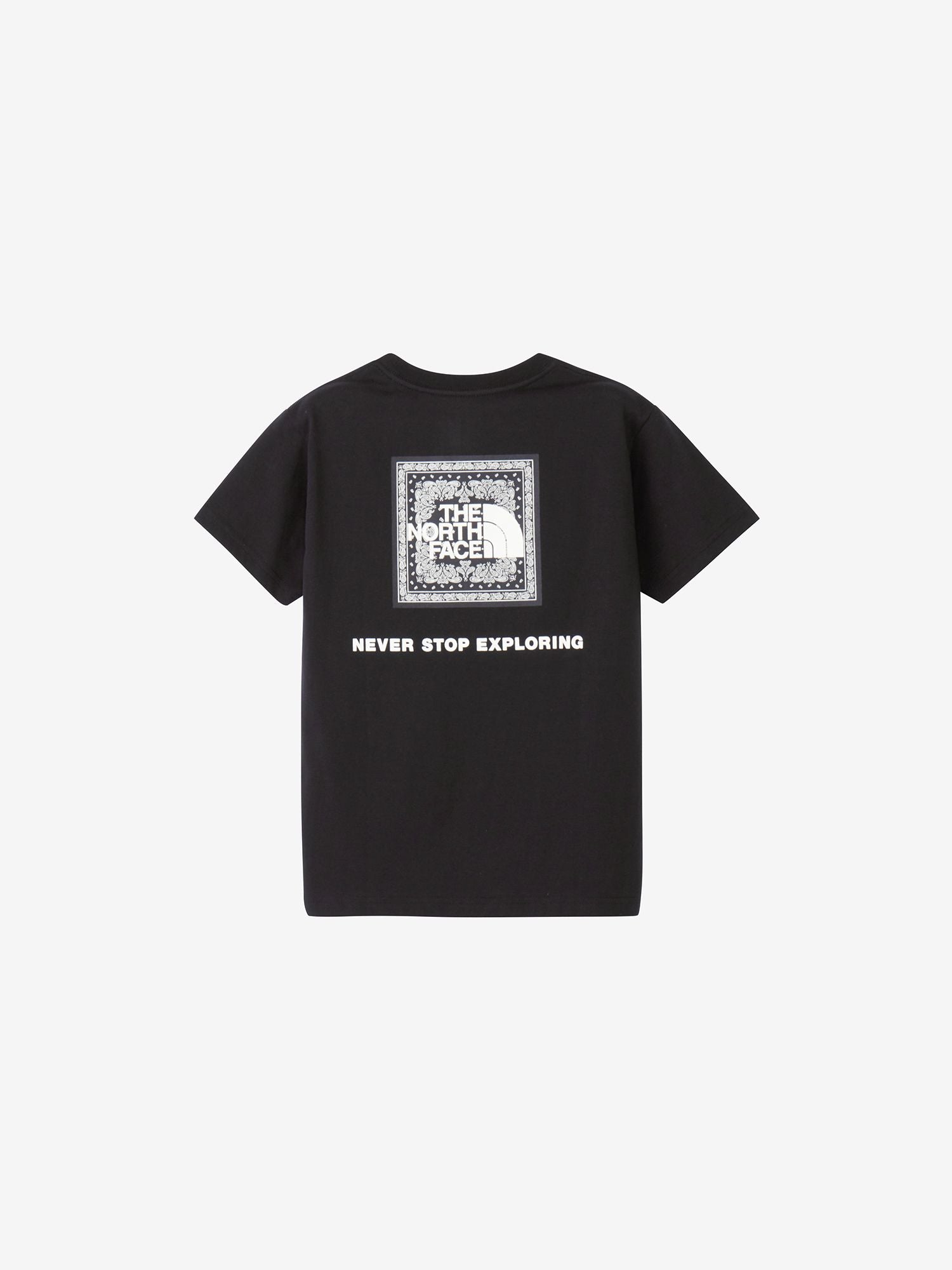 Short Sleeve Bandana Square Logo Tee (Kids) - White