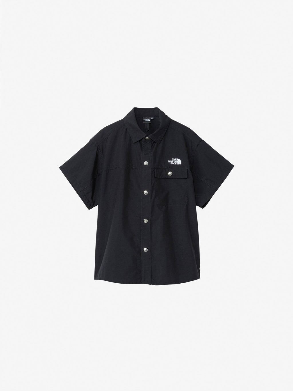 Short Sleeve Nuptse Shirt (Kids) - Black