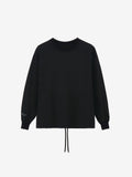 Pivta/ MDG Long Sleeve Crew (Unisex) - Black