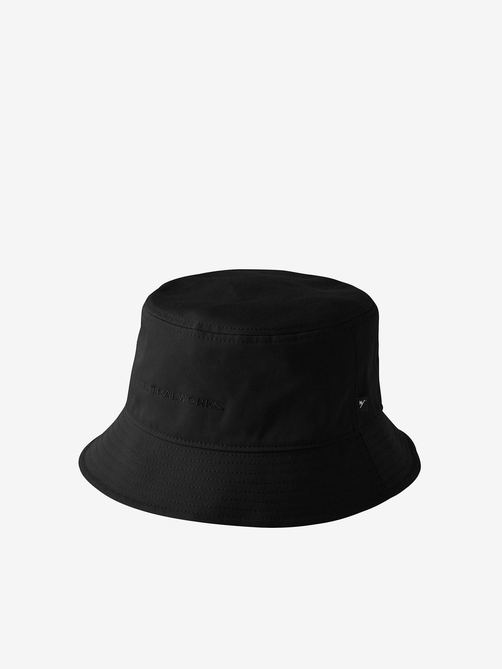Cotton Twill Logo Hat (Unisex) - Black