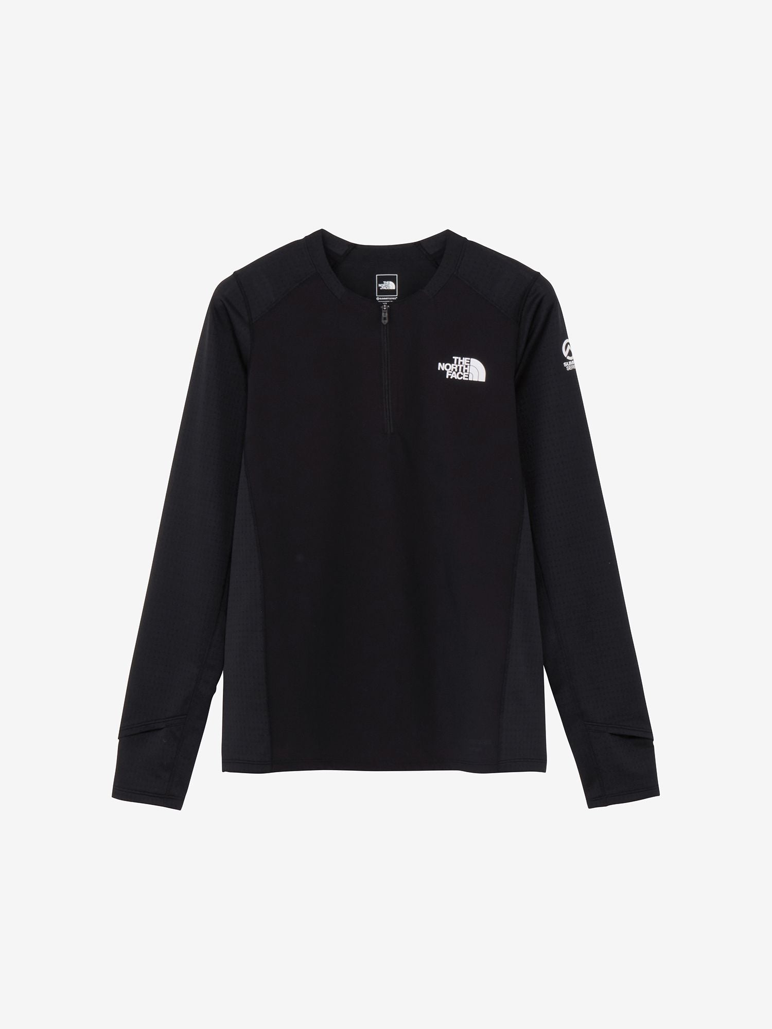 Long Sleeve Hybrid Dry Dot Light Crew (Women's) - Black