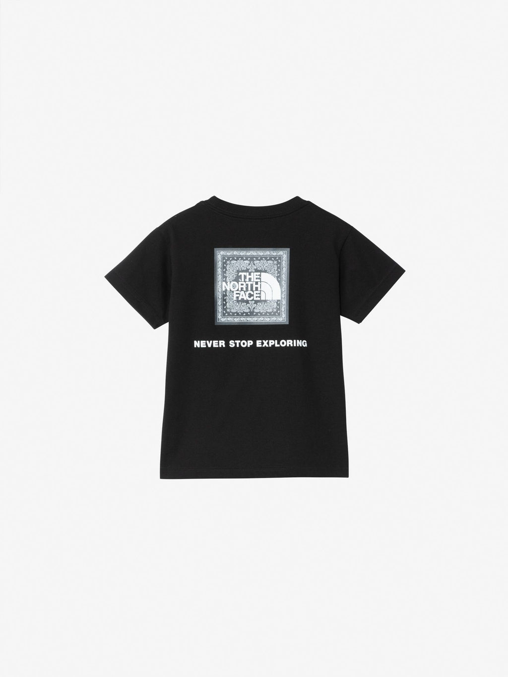 Toddler Short Sleeve Bandana Square Logo Tee (Kids) - White