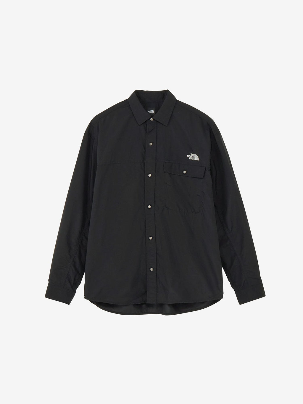 Long Sleeve Nuptse Shirt (Unisex) - Black