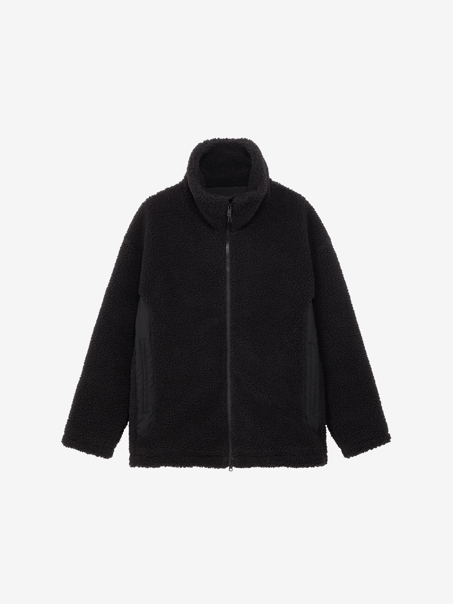 Snow Melt / Full Zip Fleece (Unisex) - Black