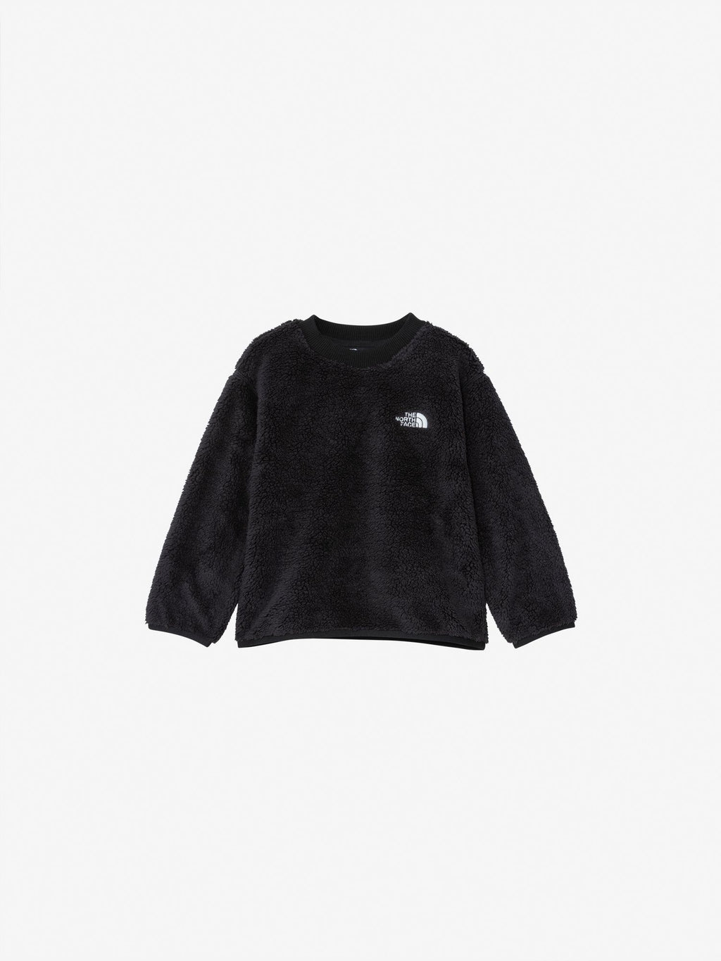 Toddler Sherpa Fleece Crew (Kids) - Black