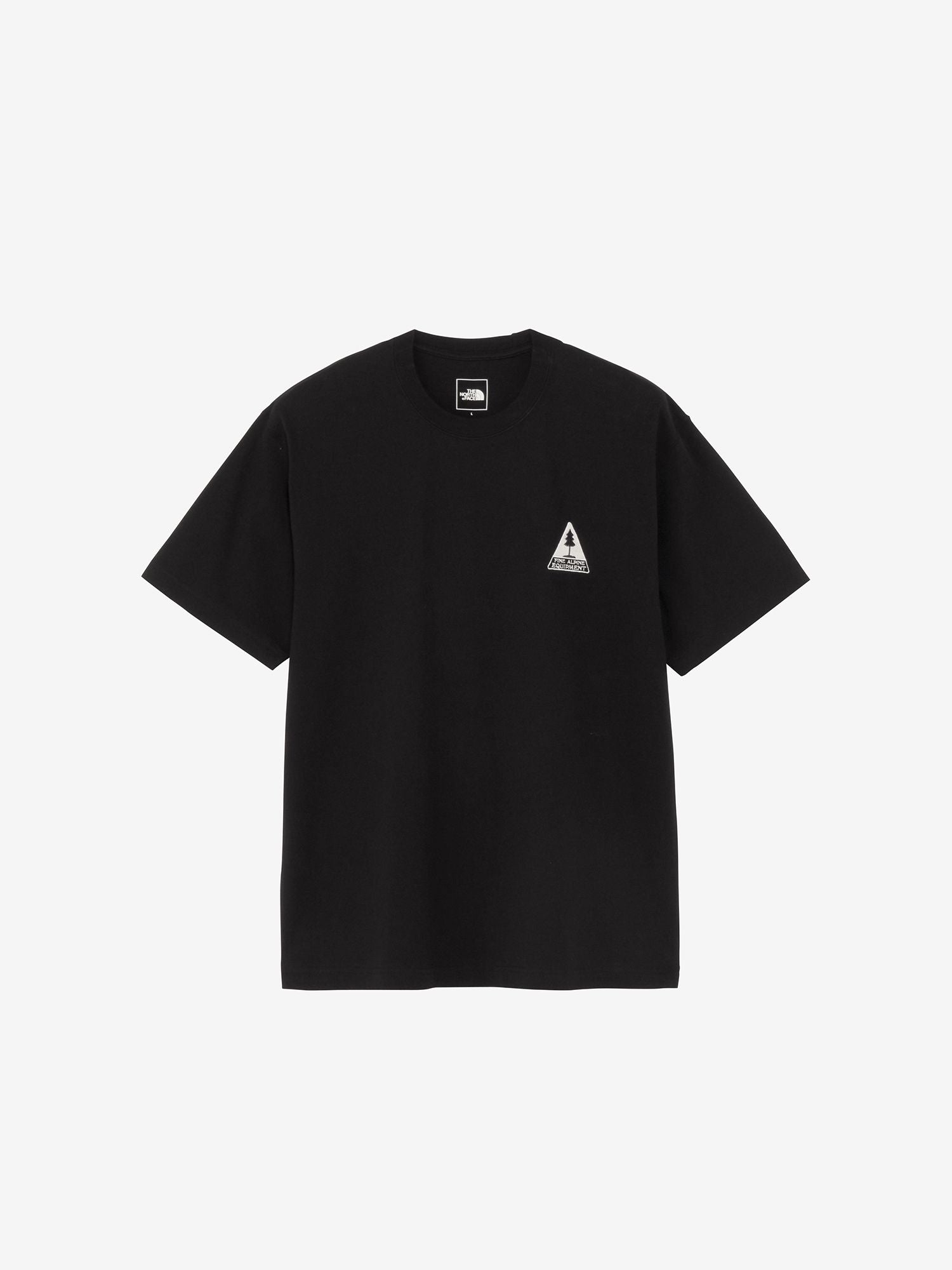 Short Sleeve Fine Alpine Tree Tee (Unisex) - Black