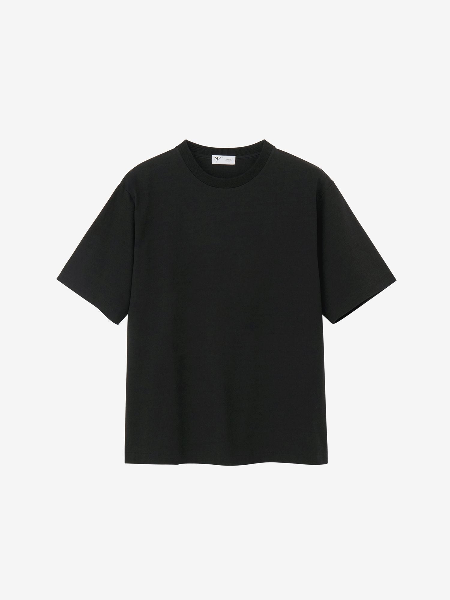 Medium Dry Jersey Big Tee (Unisex) - Black