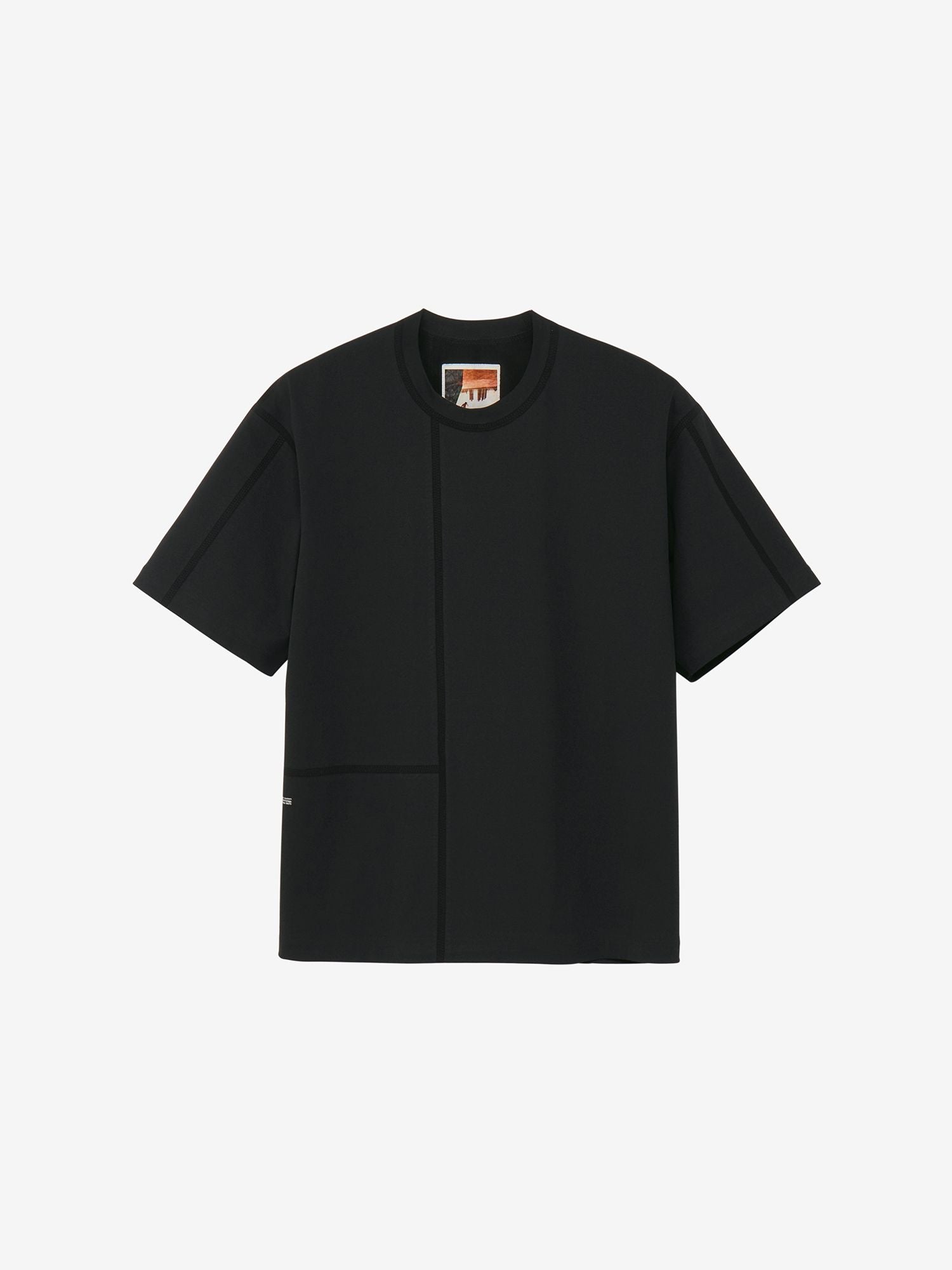 Ourein/ Singrid Short Sleeve Crew (Unisex) - Black