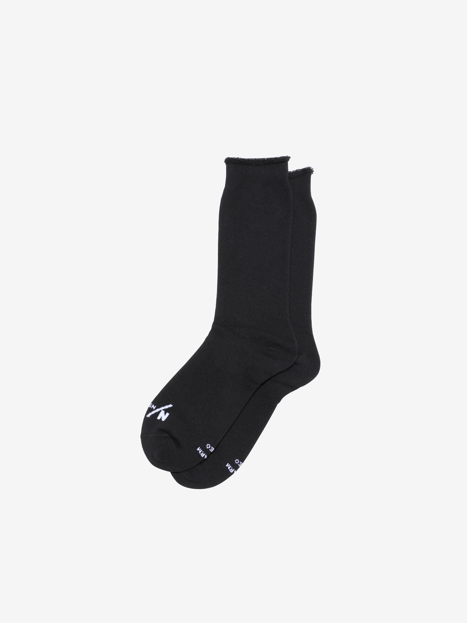 MXP Basic Mid Regular Pile Socks (Unisex) - Black