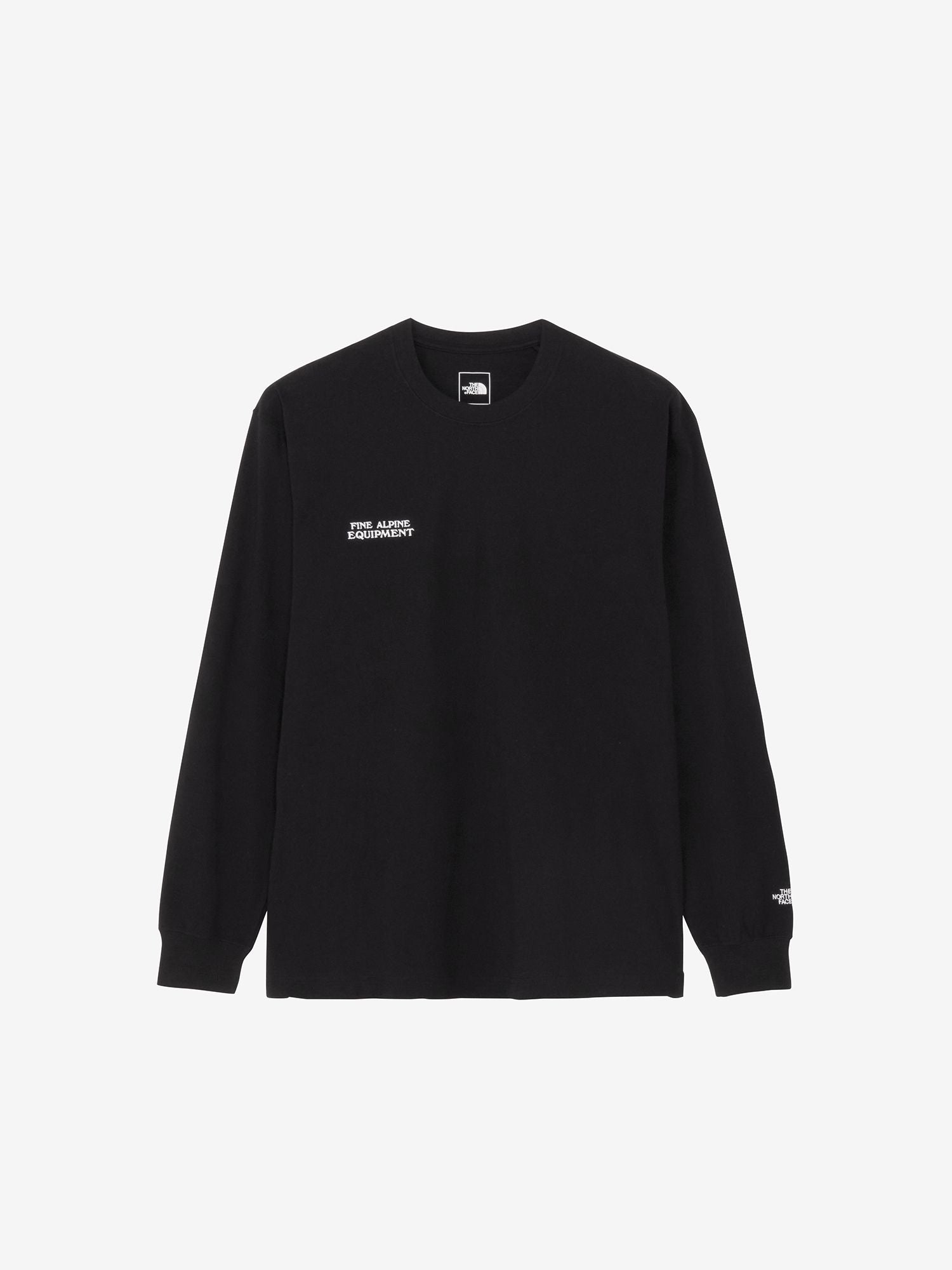 Long Sleeve Fine Alpine Tee (Unisex) - Black