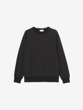 Baritone / Heavy Warm Sweat Long Sleeve Crew (Unisex) - Black