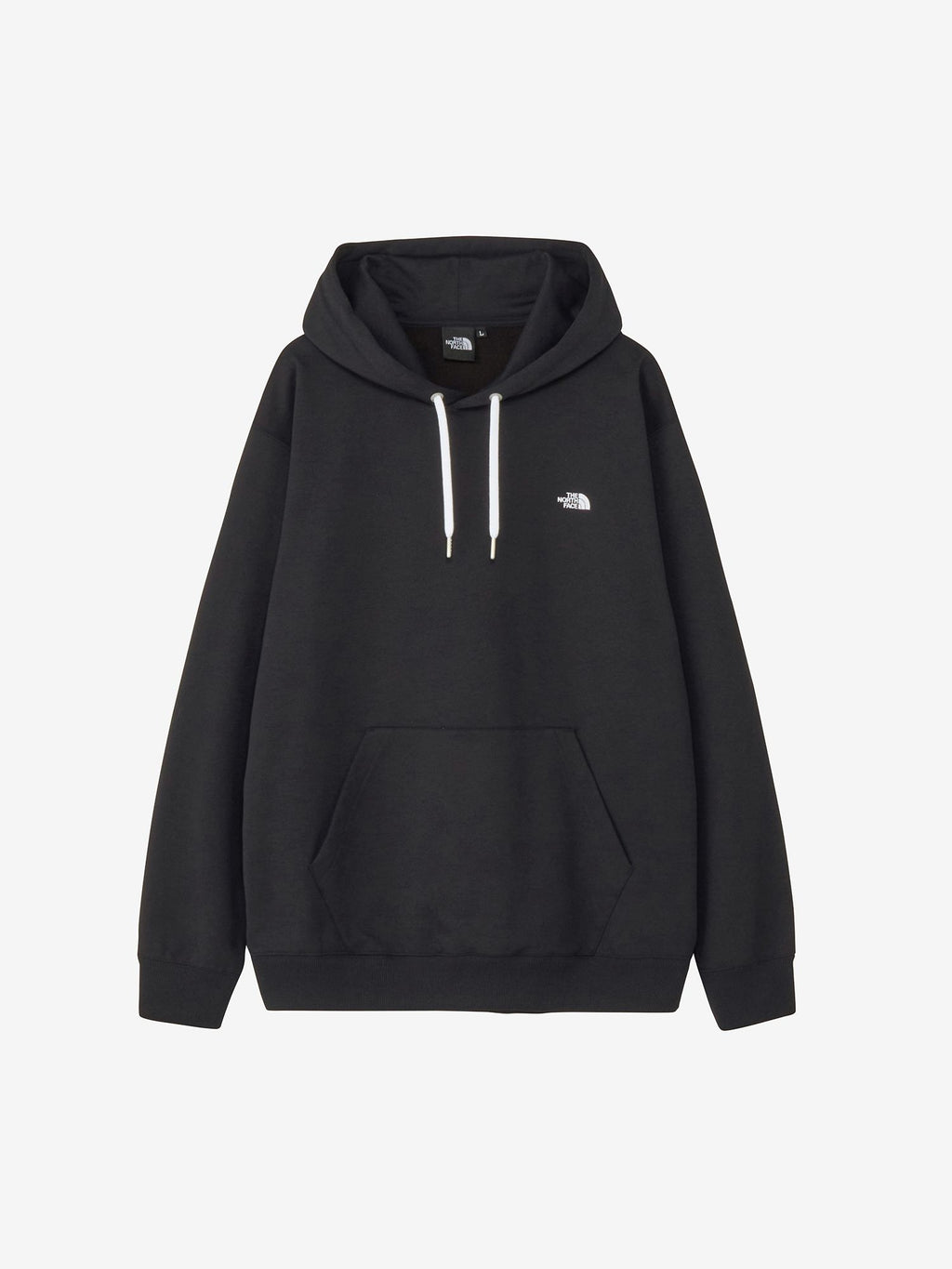 Small Logo Heather Sweat Hoodie (Unisex) - Black