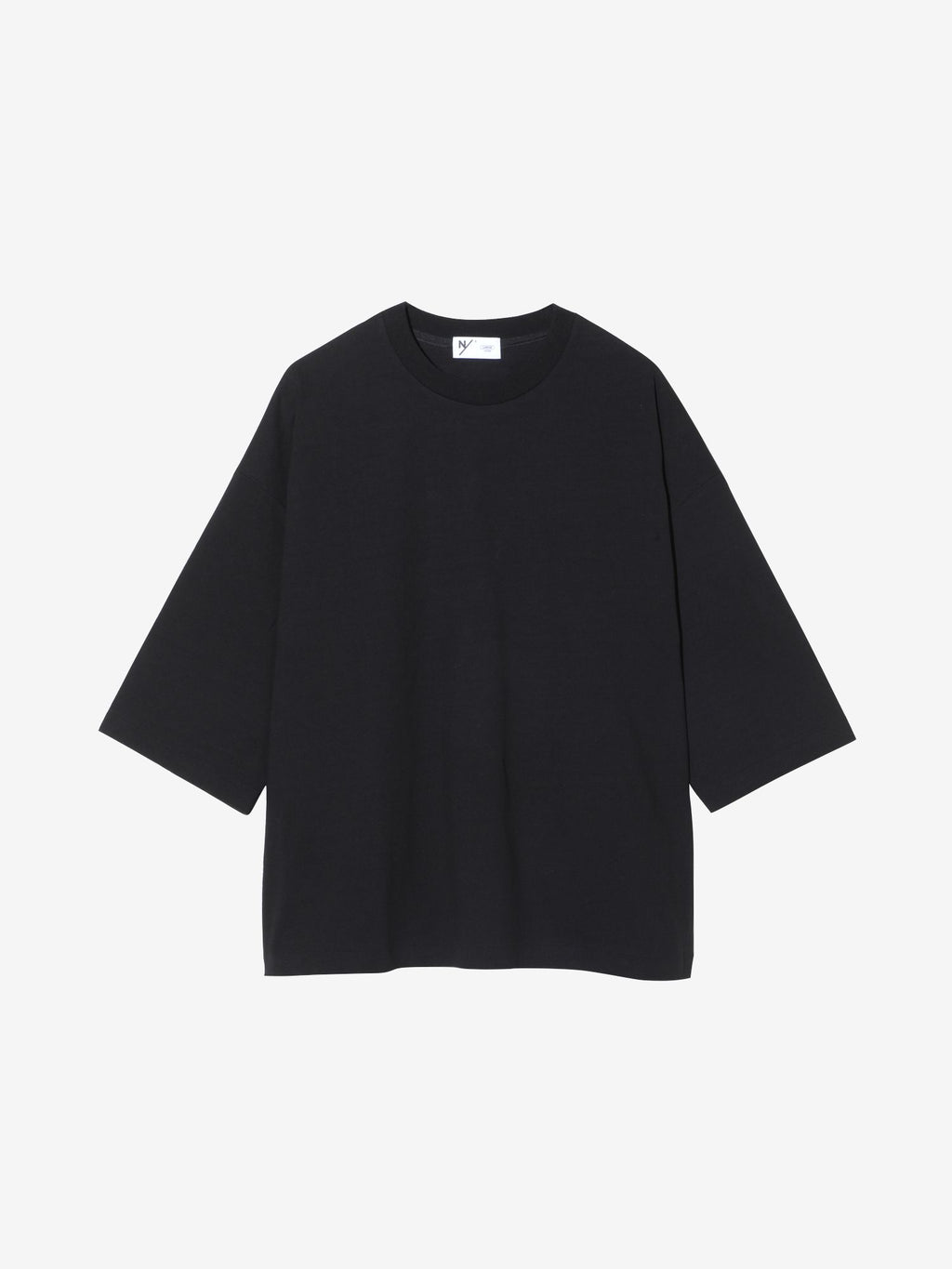 Medium Dry Jersey Big Tee (Unisex) - Black