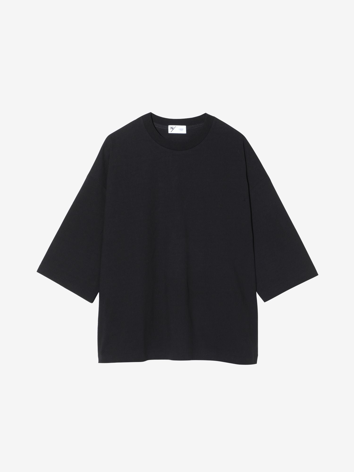 Medium Dry Jersey Big Tee (Unisex) - Black