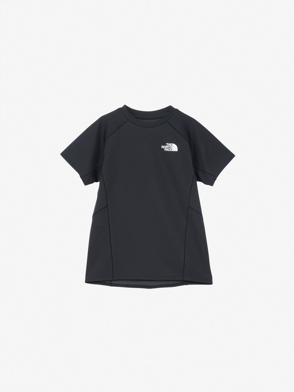 Short Sleeve Dry Dot Crew (Kids) - Black