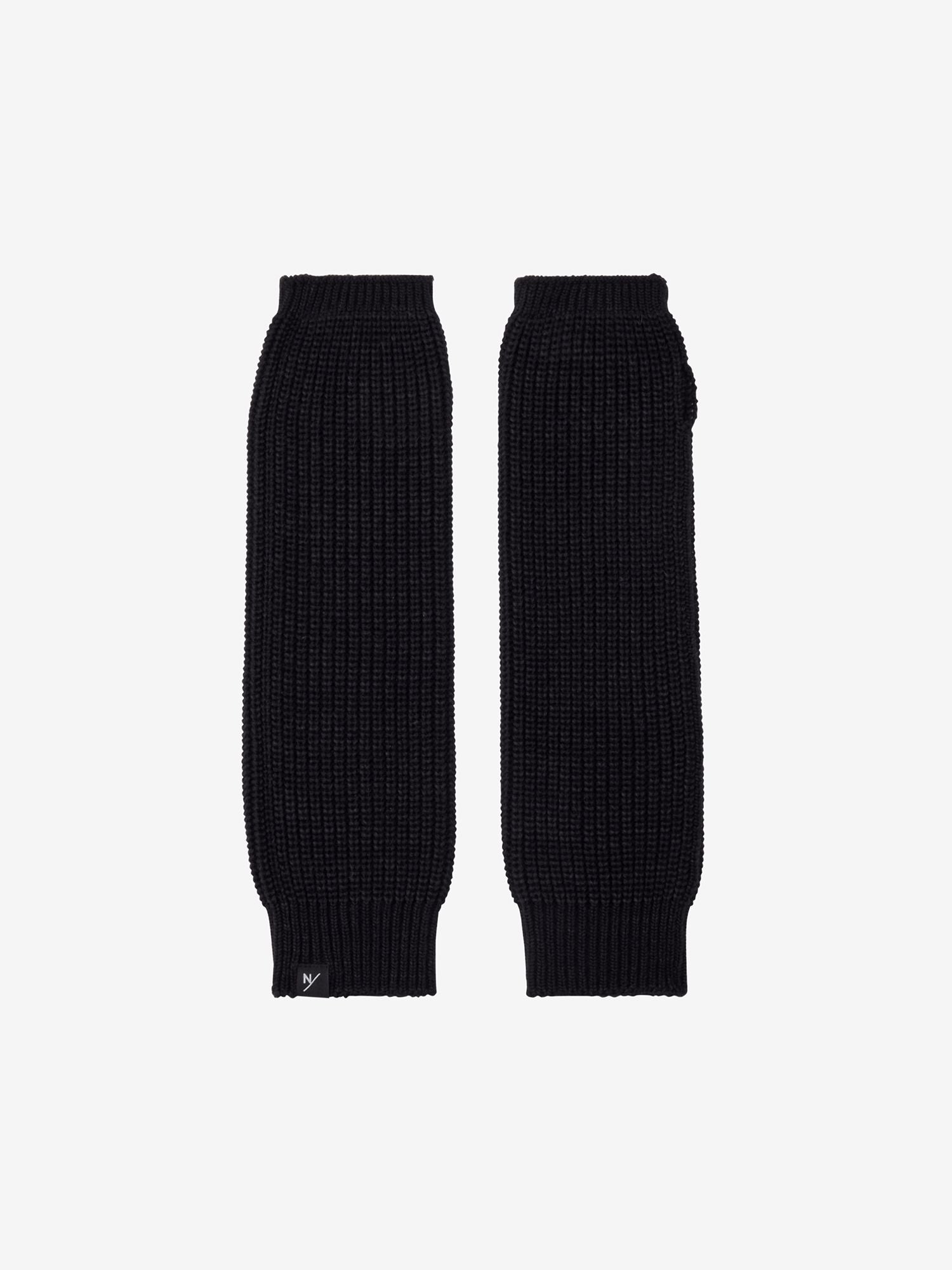 Sheep Harder / Fingerless Gloves (Unisex) - Black