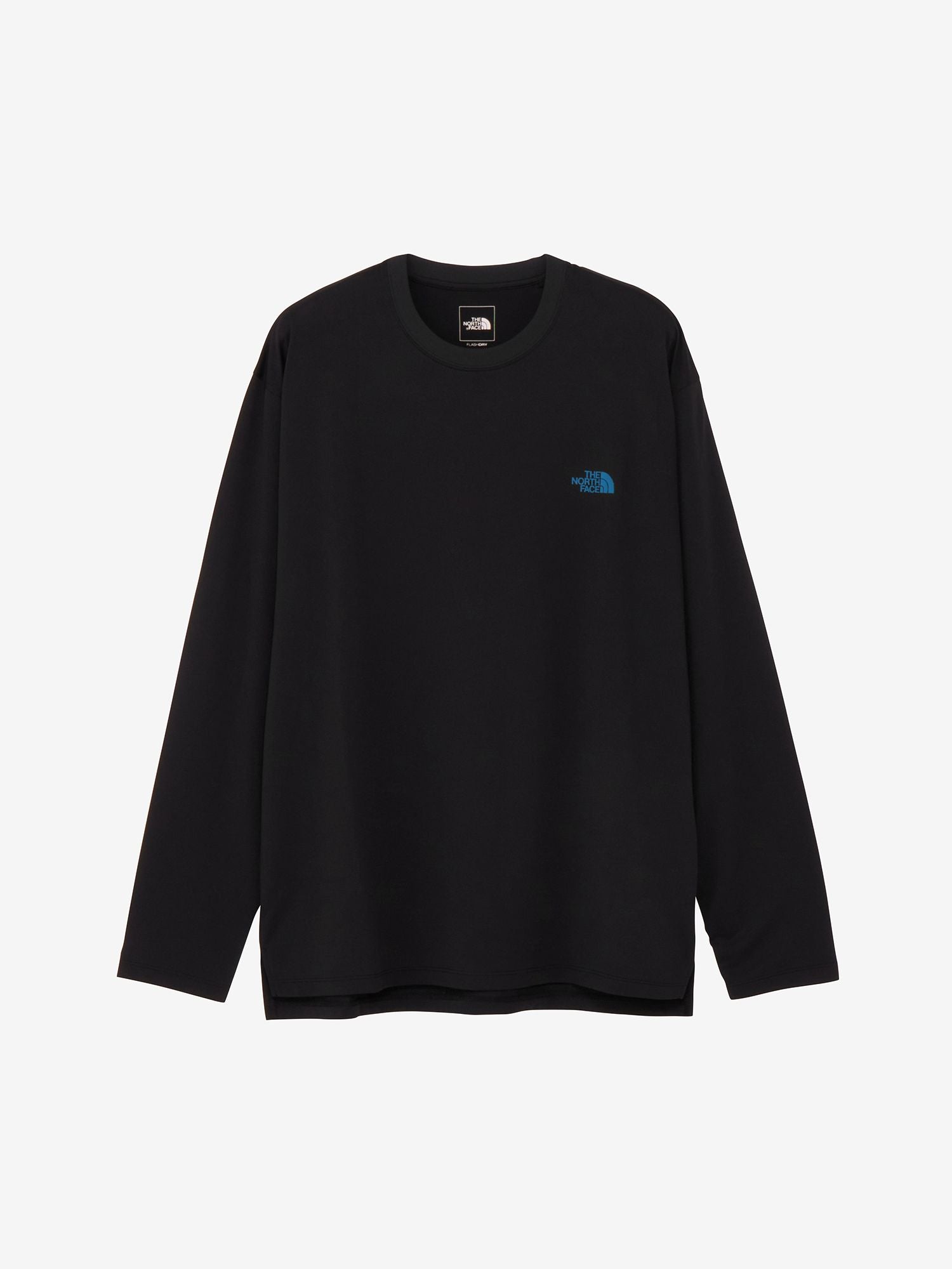 Long Sleeve Free Run Flash Dry Crew (Unisex) - Black