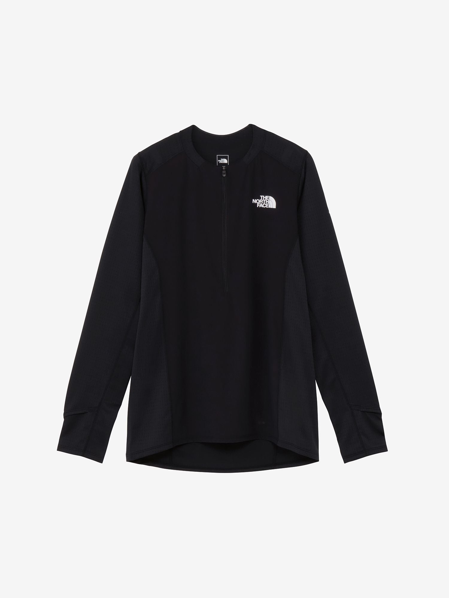 Long Sleeve Hybrid Dry Dot Light Crew (Men's) - Black