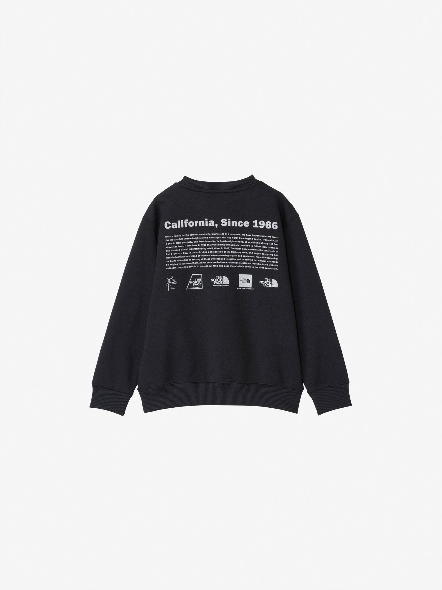 Historical Logo Sweat Crew (Kids) - Black